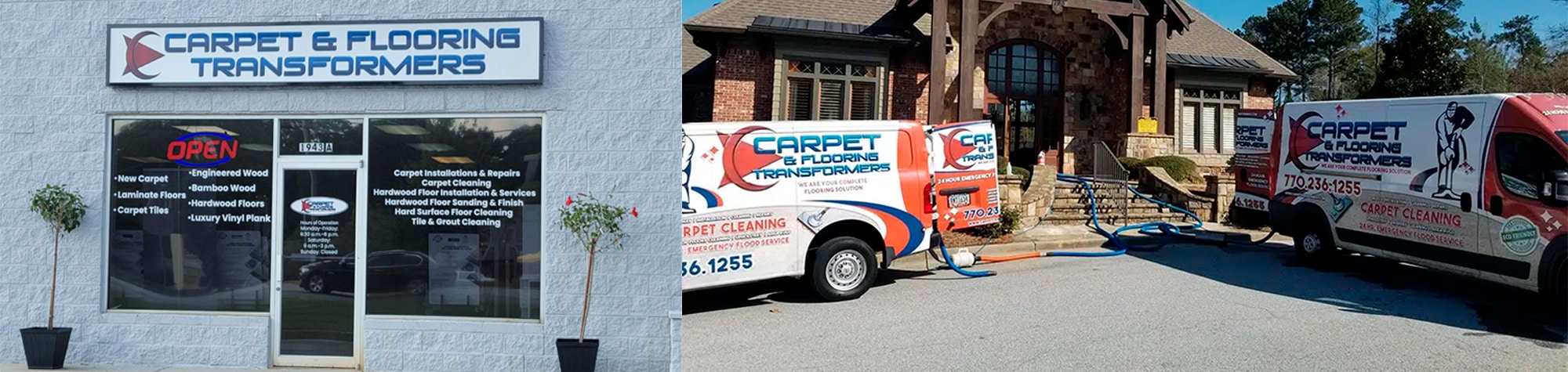 Discover the vast array of flooring solutions at Carpet & Flooring Transformers.