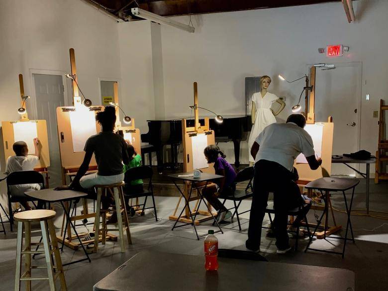 Nexus Art & Music Center: A hub for creativity and music in Snellville, capturing the essence of art and instrument learning under one roof.