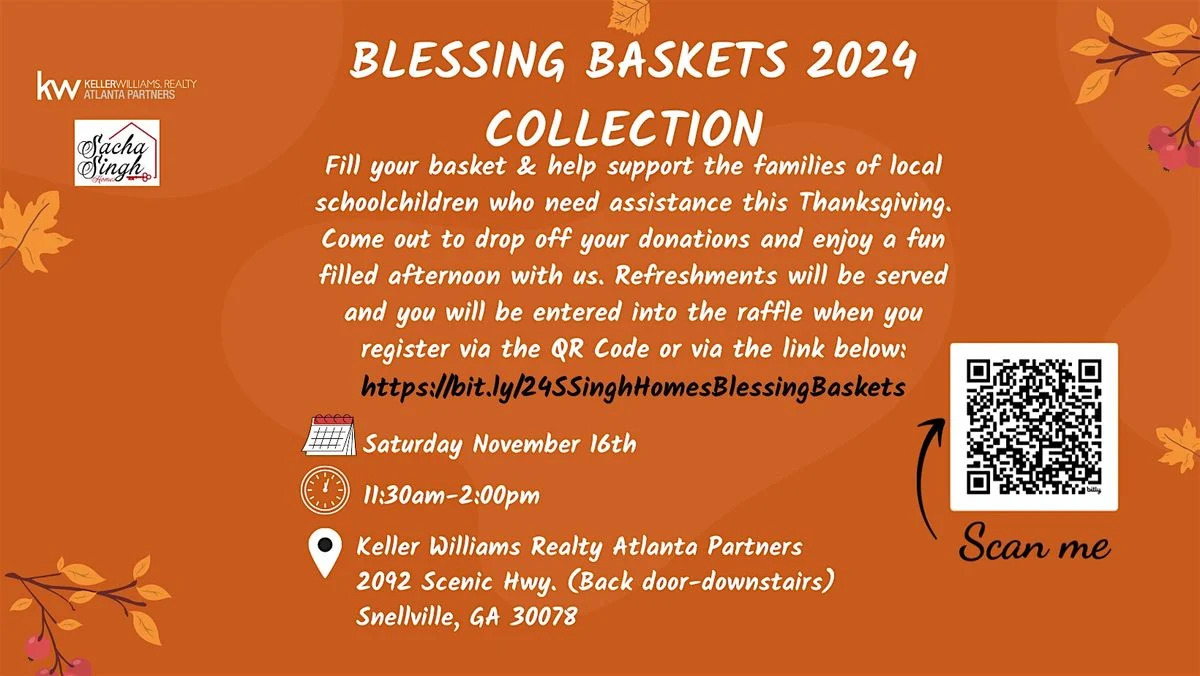 Fill a Basket, Fill Hearts: Snellville’s Thanksgiving Community Event